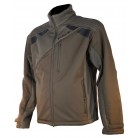 420 - Green sherpa softshell jacket