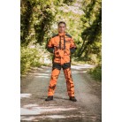457- Veste traque camouflage orange