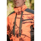 457- Veste traque camouflage orange