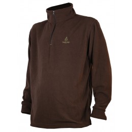 T297N - SWEAT POLAIRE MARRON