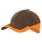 908 - Casquette légère marron/orange