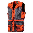 T600 - Gilet camo orange/forest