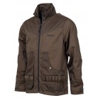 T640 - Veste bicolore marron/marron foncé