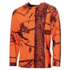 T005 - T-shirt ML camo orange