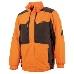 414N - orange warm classy jacket