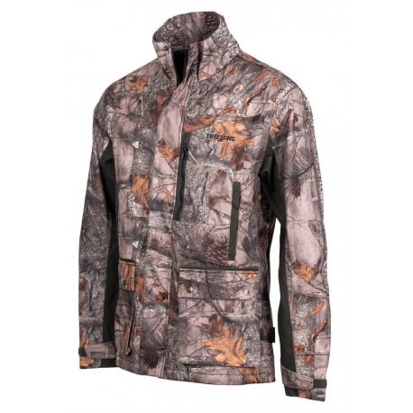 T627 - Veste bicolore camo forest/vert