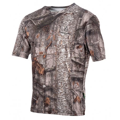 T002K - T-shirt camo forest enfant