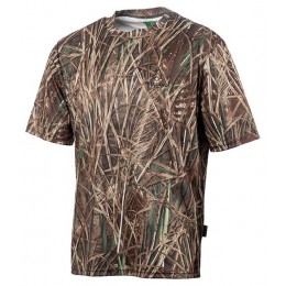 T003K - T-shirt camo roseaux enfants