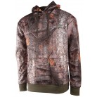 T102K - Sweat polaire camo forest capuche