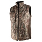 417W - Gilet matelassé réversible Multi-Hunt roseaux