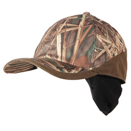 902C - Casquette chaude camouflage roseaux