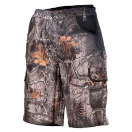 T801 - camo forest shorts