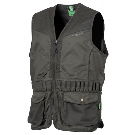 T609N - Gilet de chasse vert