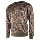 T203 - Sweat polaire camouflage roseaux