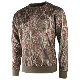 T203 - Sweat polaire camouflage roseaux
