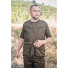 T603 - Gilet calibre 20 marron