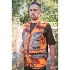 T600CAL20 - Gilet camo orange/forest calibre 20