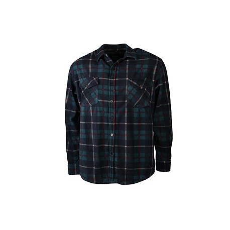 T507 - CHEMISE POLAIRE BLEU