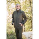 T402 - VESTE SOFTSHELL MARRON