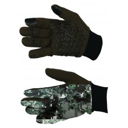 818 - GREEN CAMOUFLAGE GLOVES