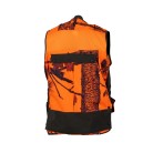 218 - Gilet softshell camo orange vert