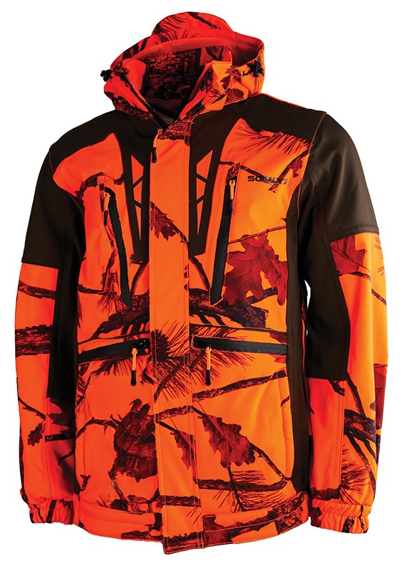 Veste Softshell S.Oliver Rouge/orange Taille L - Déperlante, Comme Neuve