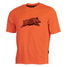 T009 - T-SHIRT SANGLIER ORANGE