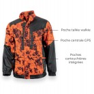 457N - Veste Spirit Digital orange