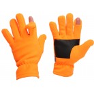 T1000 - ORANGEFARBENE FLEECEHANDSCHUHE
