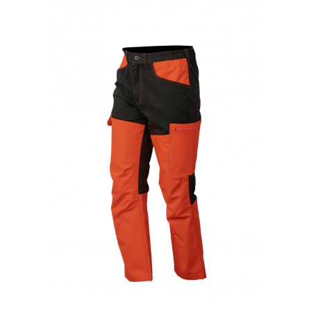 T581N - Pantalon de chasse renforcé Maquisard orange