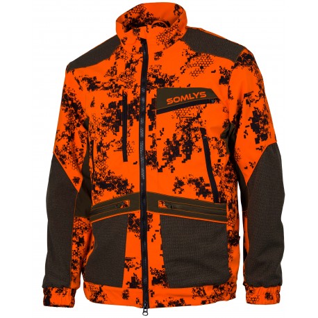 421N - Veste ultra stretch CAMOUFLAGE ORANGE