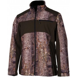 T402 - BRAUNE SOFTSHELL-JACKE