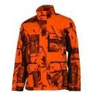 T628NK - Veste Chaude Camouflage Orange Fire Enfant