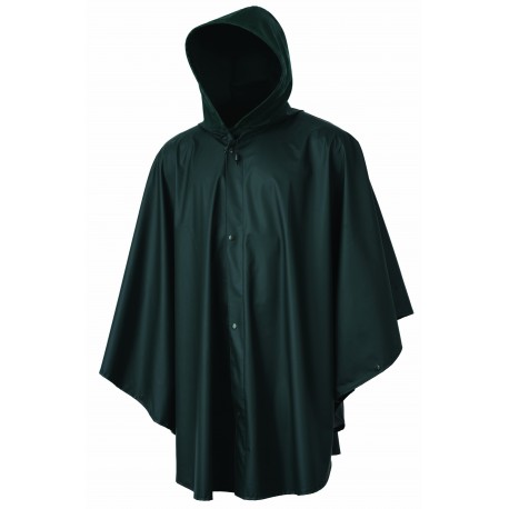 T421 - PONCHO DE CHASSE VERT
