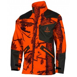 T457- Veste Wild Spirit camo orange Fire
