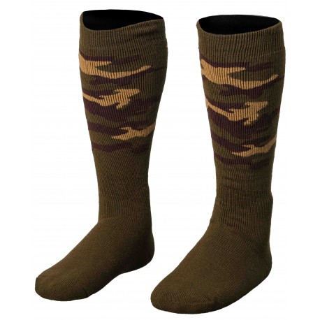 T082 - Chaussettes longues Treeland camo