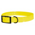 CPUJ65 - Collier PU jaune 65cm
