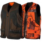 T610N - Gilet reversible camouflage/vert