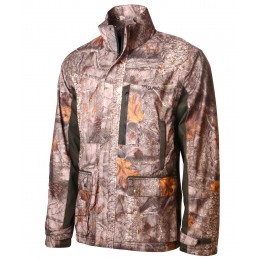 T627 - Veste bicolore camo forest/vert