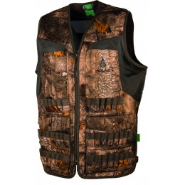 T606 - Gilet multitubes camouflage forest