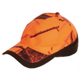 906K - Casquette camouflage orange enfant