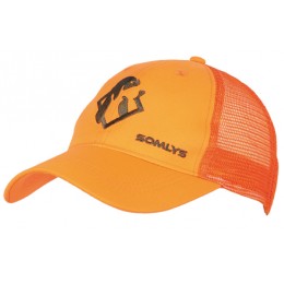 920K - Casquette Orange maille enfant